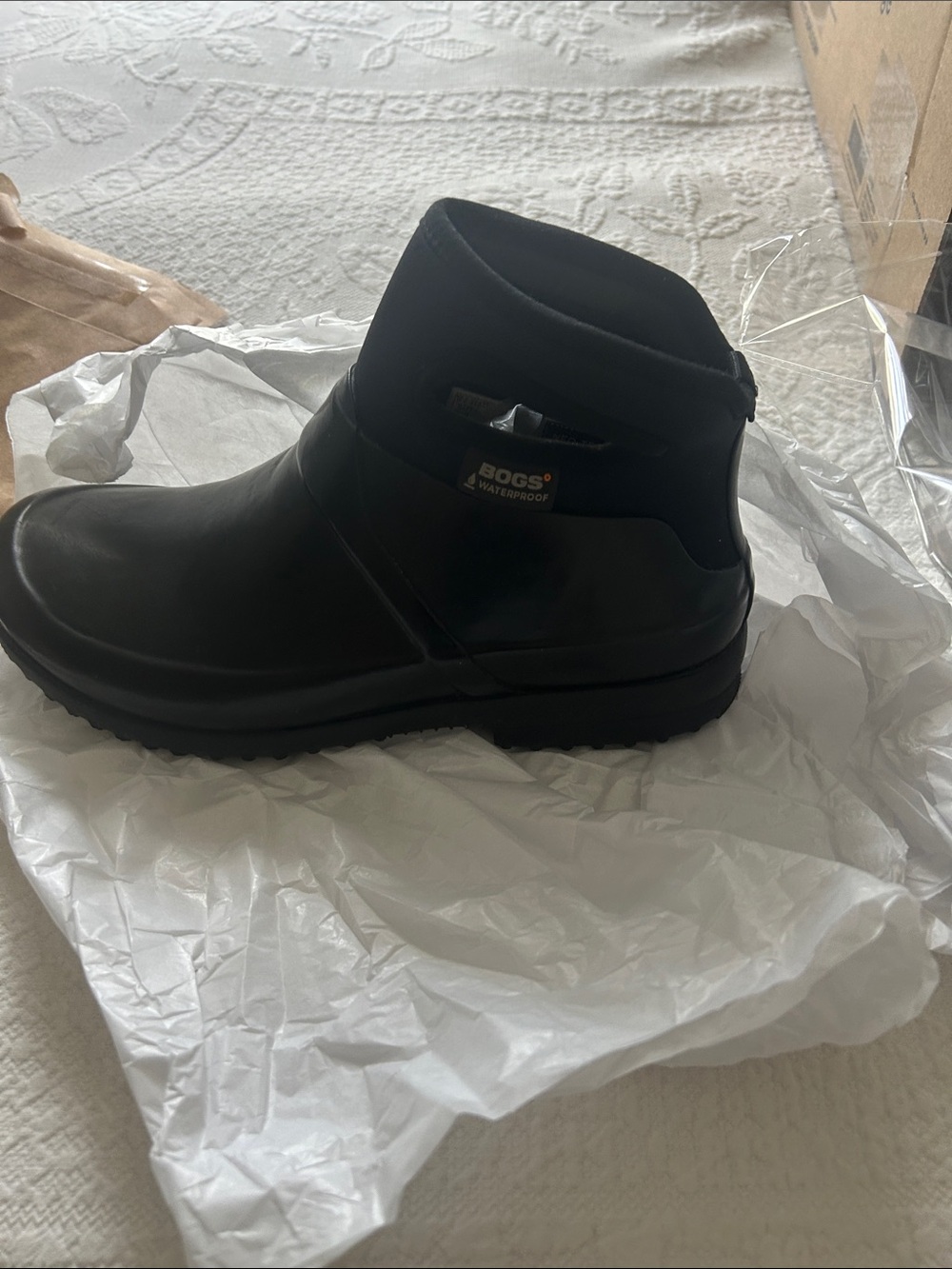 Bogs Womens Seattle Mid high Solid Boot Size 7 Waterproof